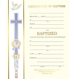 Baptism Certificate Non-Denominational (Each)