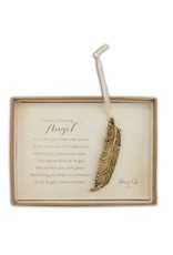 Abbey & CA Gift Ornament - Passing Angel Feather