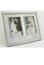 Abbey & CA Gift Frame - 50 Year Anniversary, Then & Now