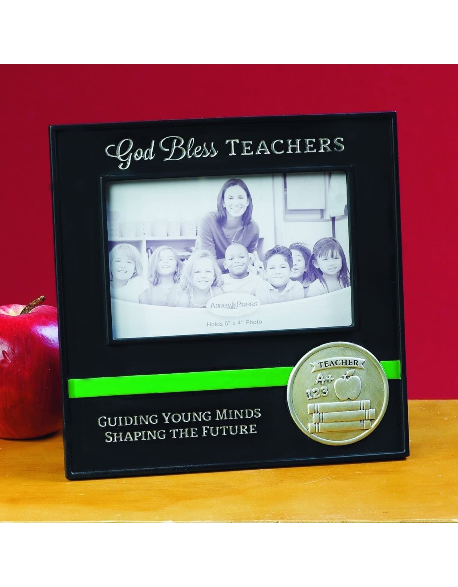 Abbey & CA Gift Frame - God Bless Teachers (8x8)