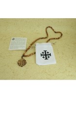 Abbey & CA Gift Jesus Wooden Bead Strand with Pouch