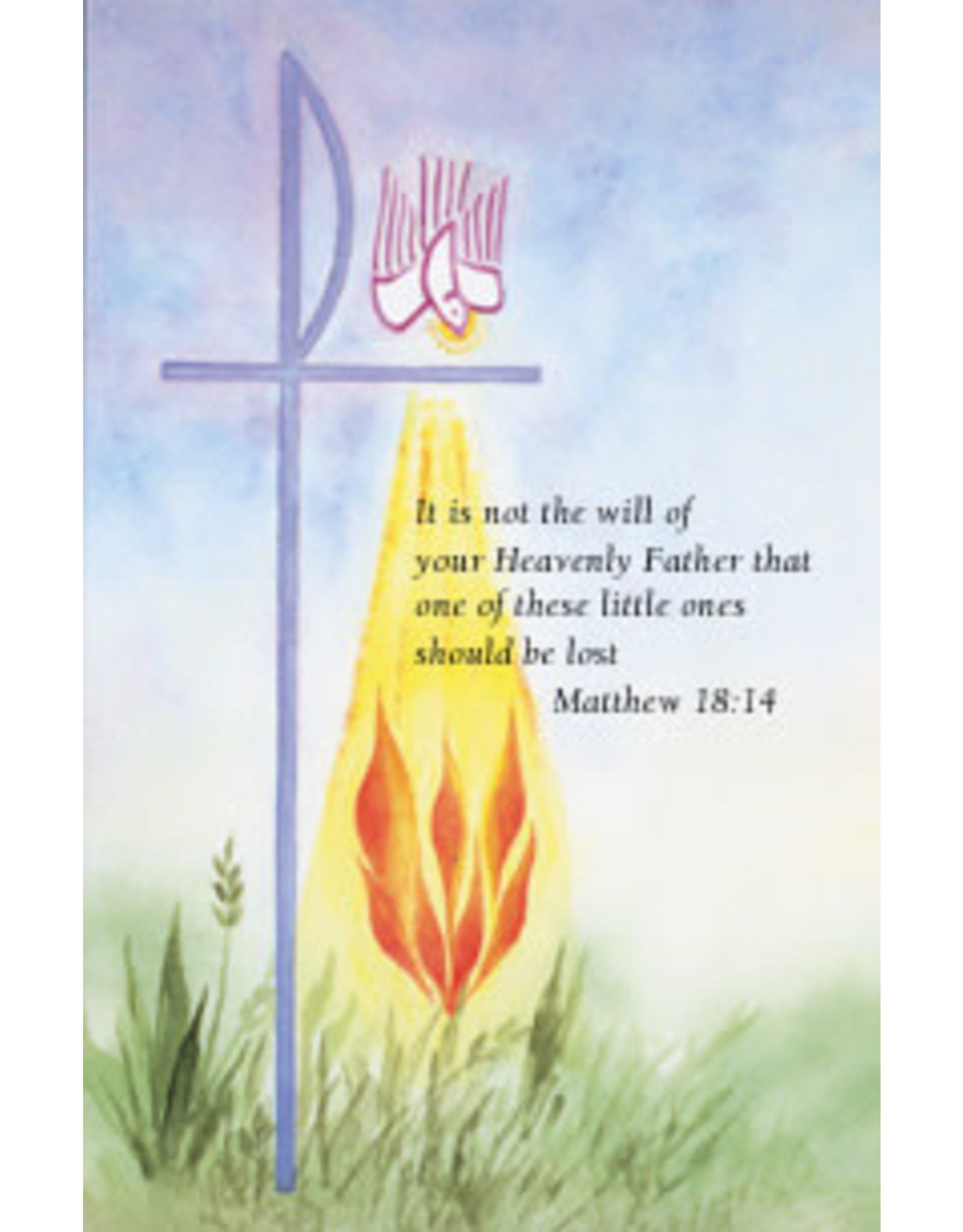 Barton Cotton Confirmation Holy Card (Watercolor)