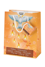 Lumen Mundi Confirmation Gift Bag - Orange (Small)