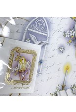 Religious Art Confirmation Gift Wrap with Gift Tag