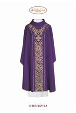 Purple Chasuble with Cross Design