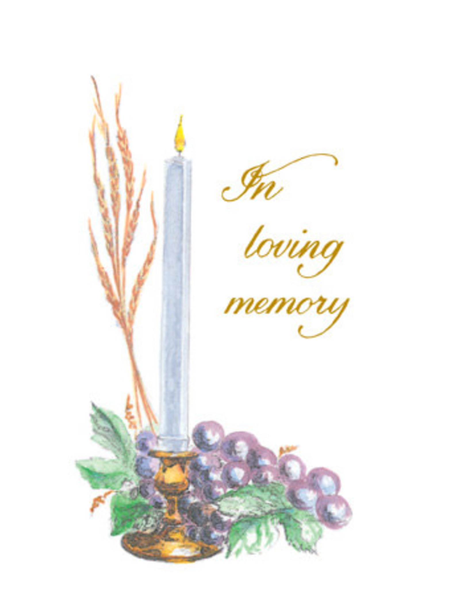Barton Cotton In Loving Memory Mass Cards for the Deceased Donation Cards (100)