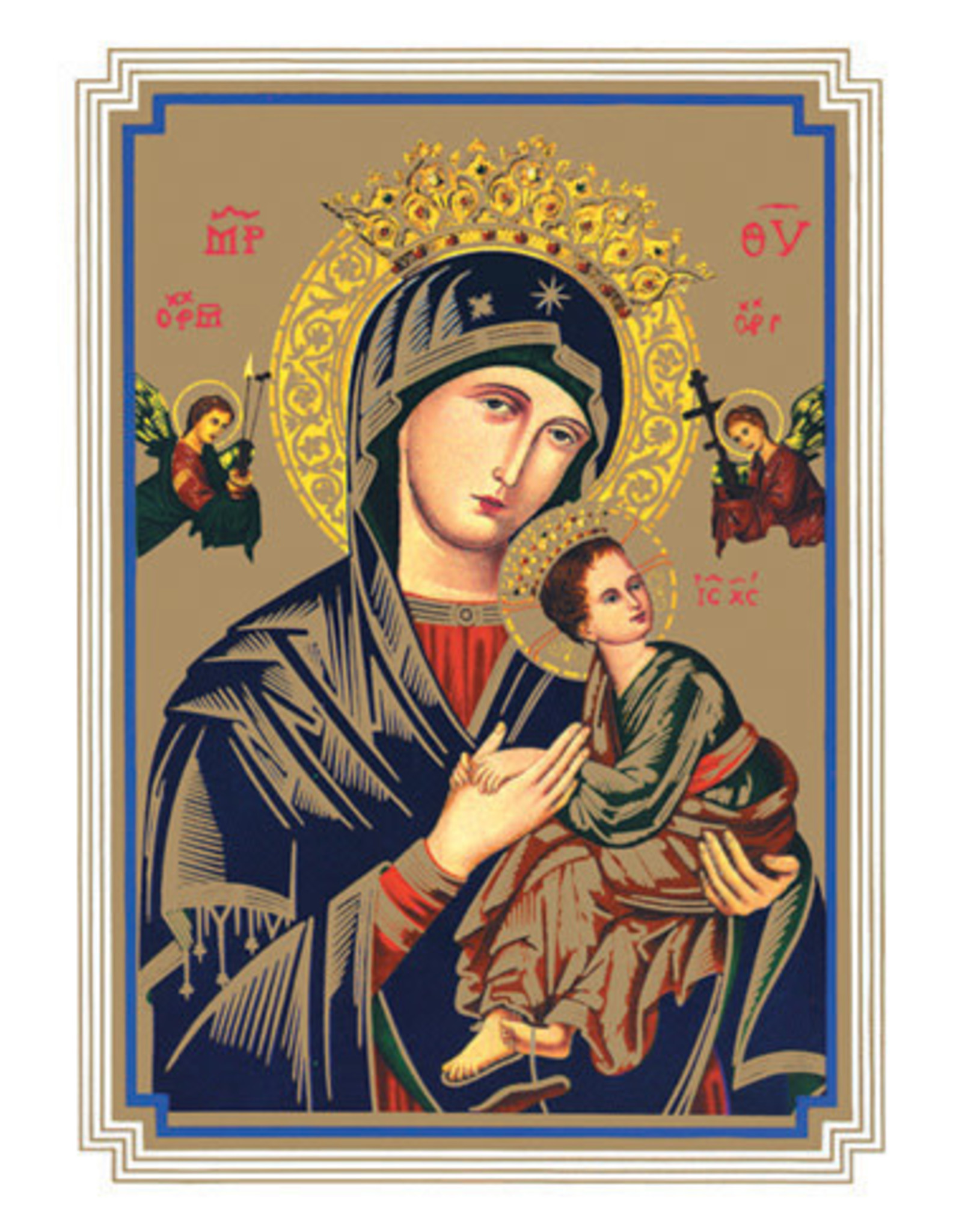 Our Lady of Perpetual Help Mass Cards for the Deceased (100)