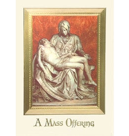 Barton Cotton Pieta Mass Cards for the Deceased (100)