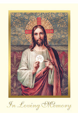 Barton Cotton Sacred Heart of Jesus Mass Cards for the Deceased (50)