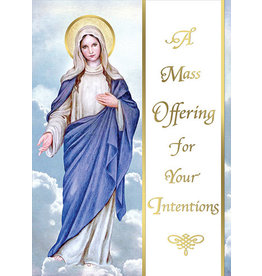 For Your Intentions Mass Cards for the Living (50)
