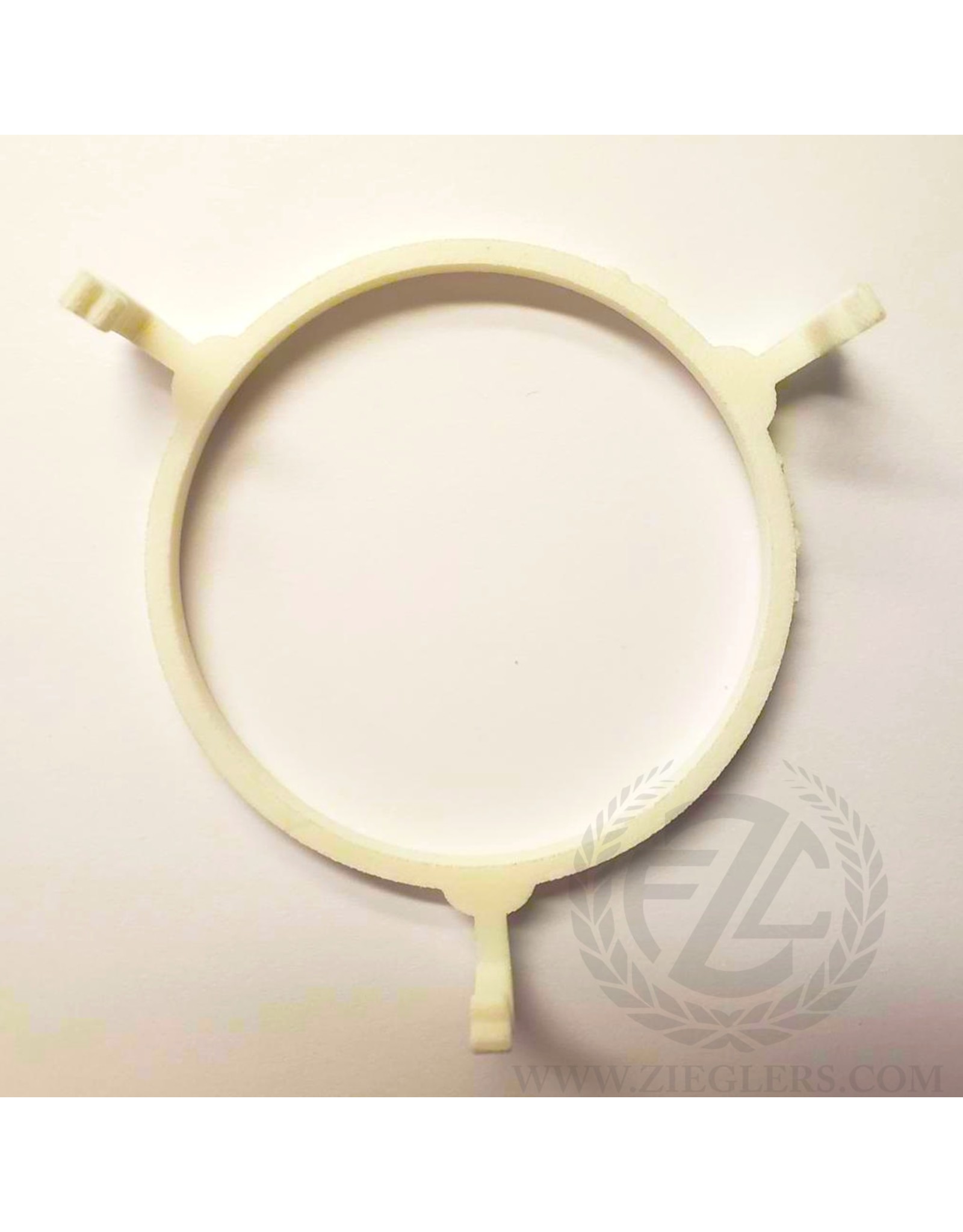 Ziegler Deflector Glass Base Ring for Candle Diameters: