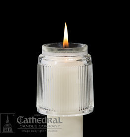 Glass Candle Follower for Candle Diameter:
