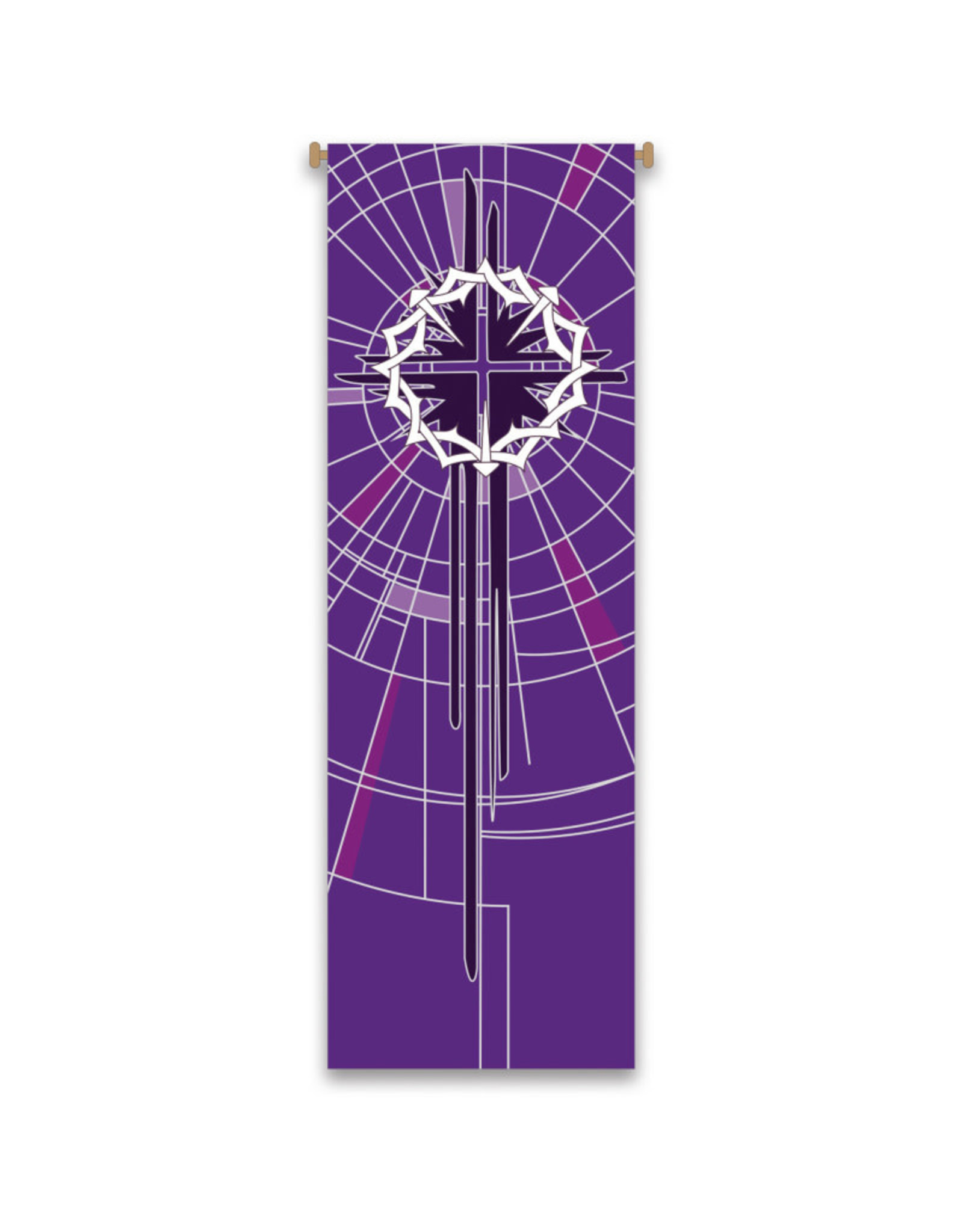 Slabbinck Purple Lent Banner