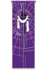 Purple Lent Banner