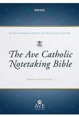 Ave Maria The Ave Catholic Note-Taking Bible (Imitation Leather)