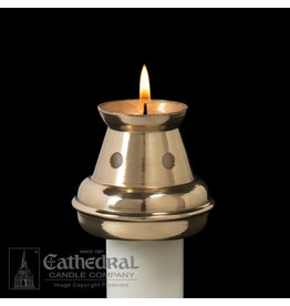 Cathedral Candle Candle Follower "Bove" for 7/8" Candle
