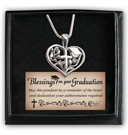 Graduation Cross Necklace