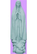 Space Age Our Lady of Fatima Statue (24") Granite Finish