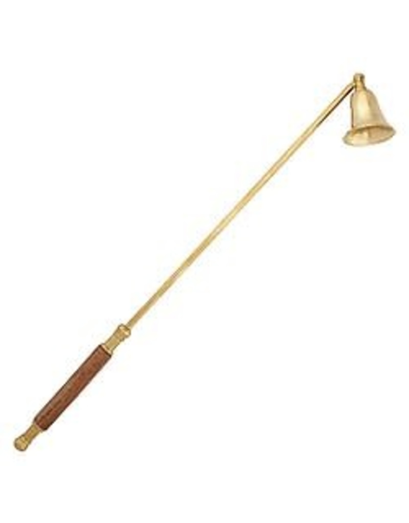 Sudbury Brass Candle Snuffer Brass/Wood 14.5"