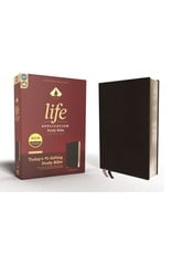 Zondervan NIV Life Applications Black Leather Study Bible