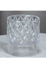 Emkay (Muench-Kreuzer) Crystal Flame Guard for 2-5/8" Oil Candle Shell