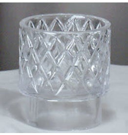 Emkay (Muench-Kreuzer) Crystal Flame Guard for 2-5/8" Oil Candle Shell