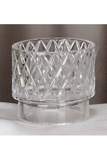 Emkay (Muench-Kreuzer) Crystal Flame Guard for 3-1/4" Oil Candle Shell