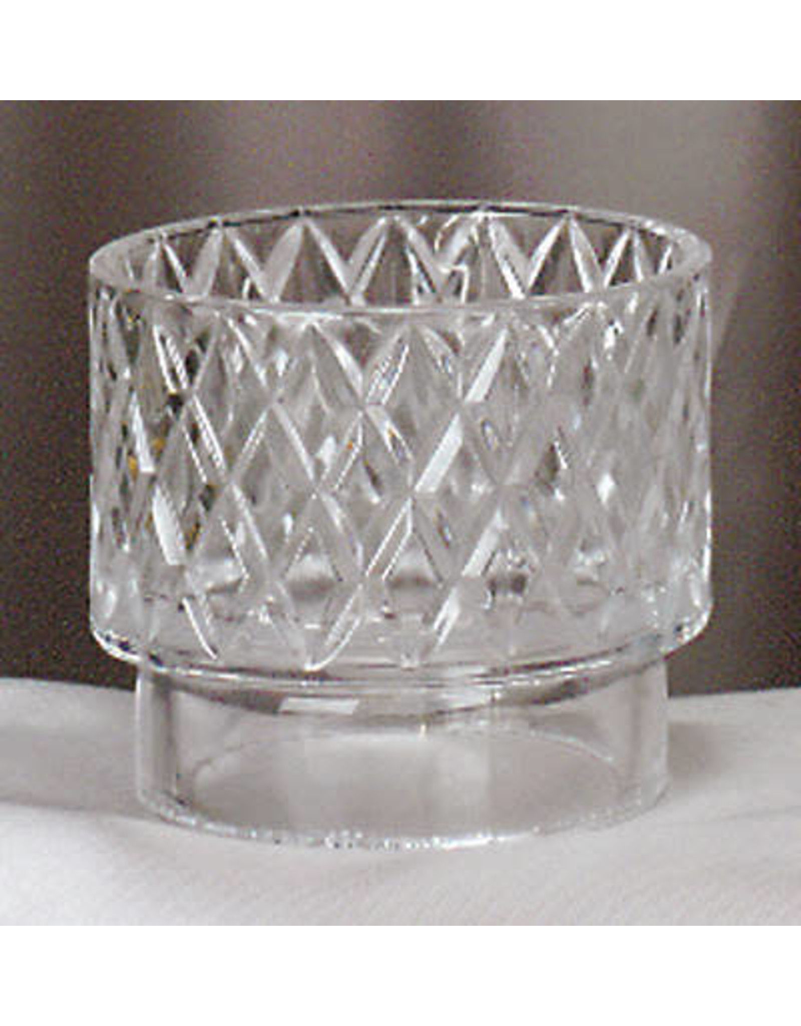 Emkay (Muench-Kreuzer) Crystal Flame Guard for 3-1/4" Oil Candle Shell