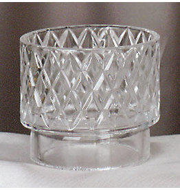 Emkay (Muench-Kreuzer) Crystal Flame Guard for 3-1/4" Oil Candle Shell