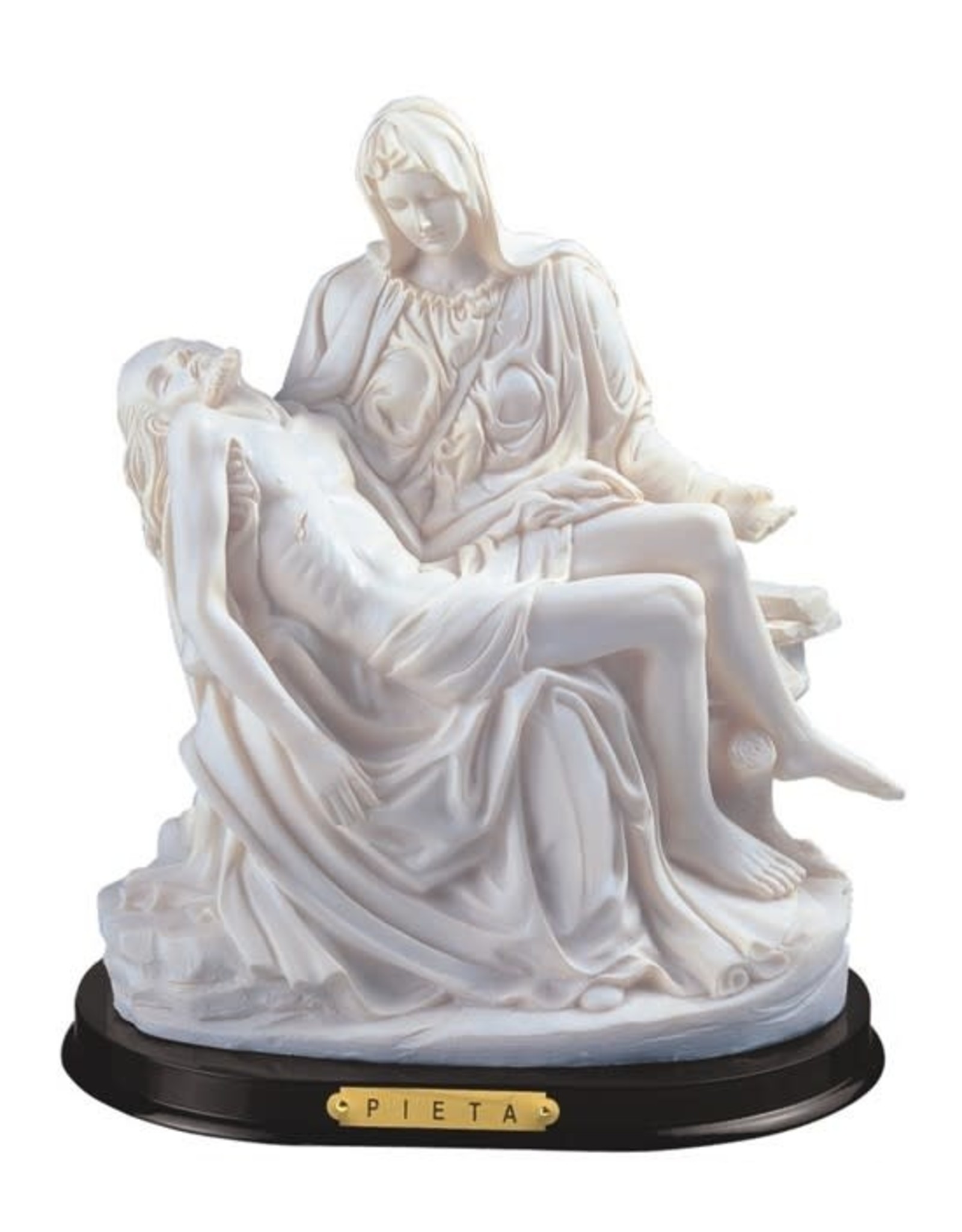 George Chen Statue - Pieta, White (12")
