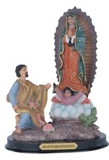 George Chen Our Lady of Guadalupe with St. Juan Diego Statue (9")