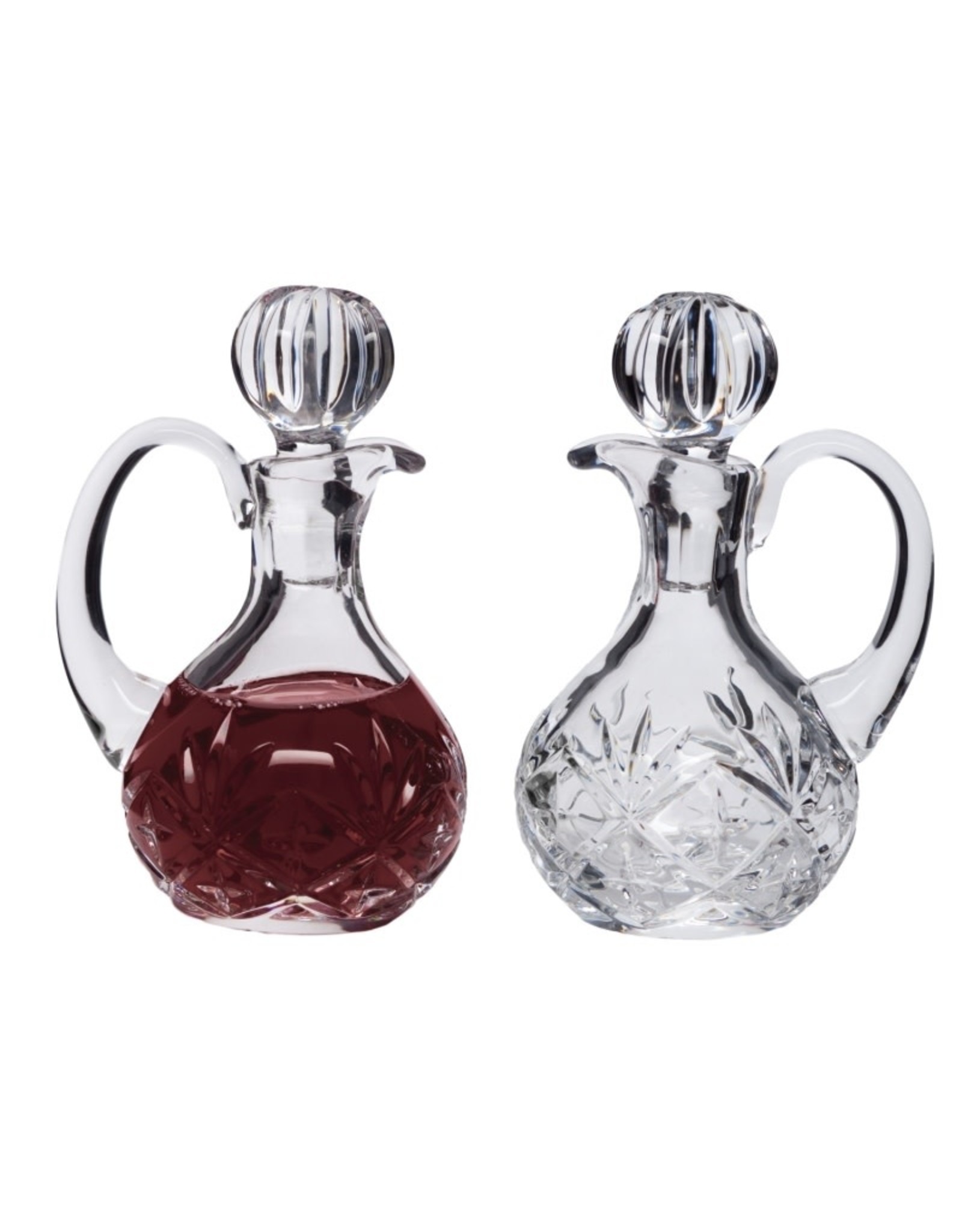 Alviti Creations Cruets - Lead Crystal - 4oz - 6" (pair)