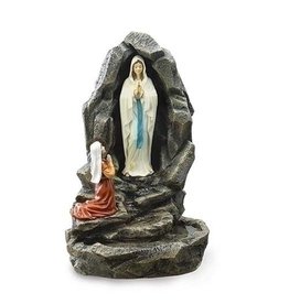 Our Lady of Lourdes Grotto Fountain 18.75"