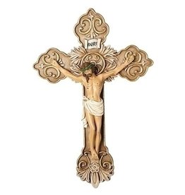 Roman Crucifix Color 10"