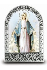 Hirten Plaque - Our Lady of Grace Easel (2-3/4 x 2")
