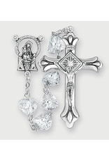 Hirten Crystal-Look Rosary 8mm