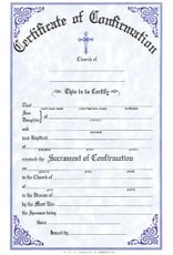 Remey, F.J. Certificates - Confirmation (Pad of 50)