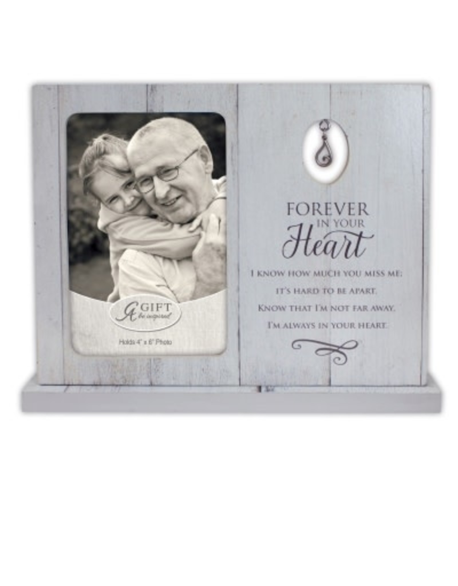 Abbey & CA Gift Forever in Your Heart Frame with Charm