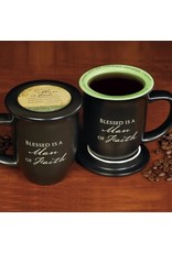 Abbey & CA Gift Mug with Coaster - Man of Faith