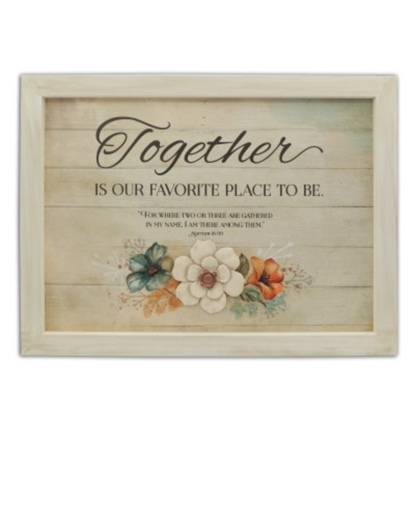 Abbey & CA Gift Plaque - Together 16x12