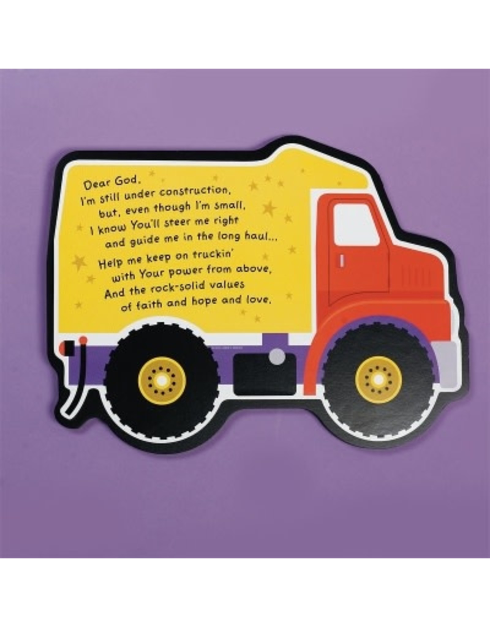 Abbey & CA Gift Plaque - Under Construction - Truck