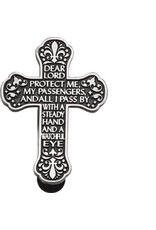 Visor Clip- Dear Lord Motorist Prayer Cross