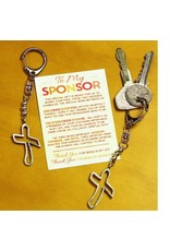 Abbey & CA Gift Sponsor Gift Set - 2 Cross Keychains
