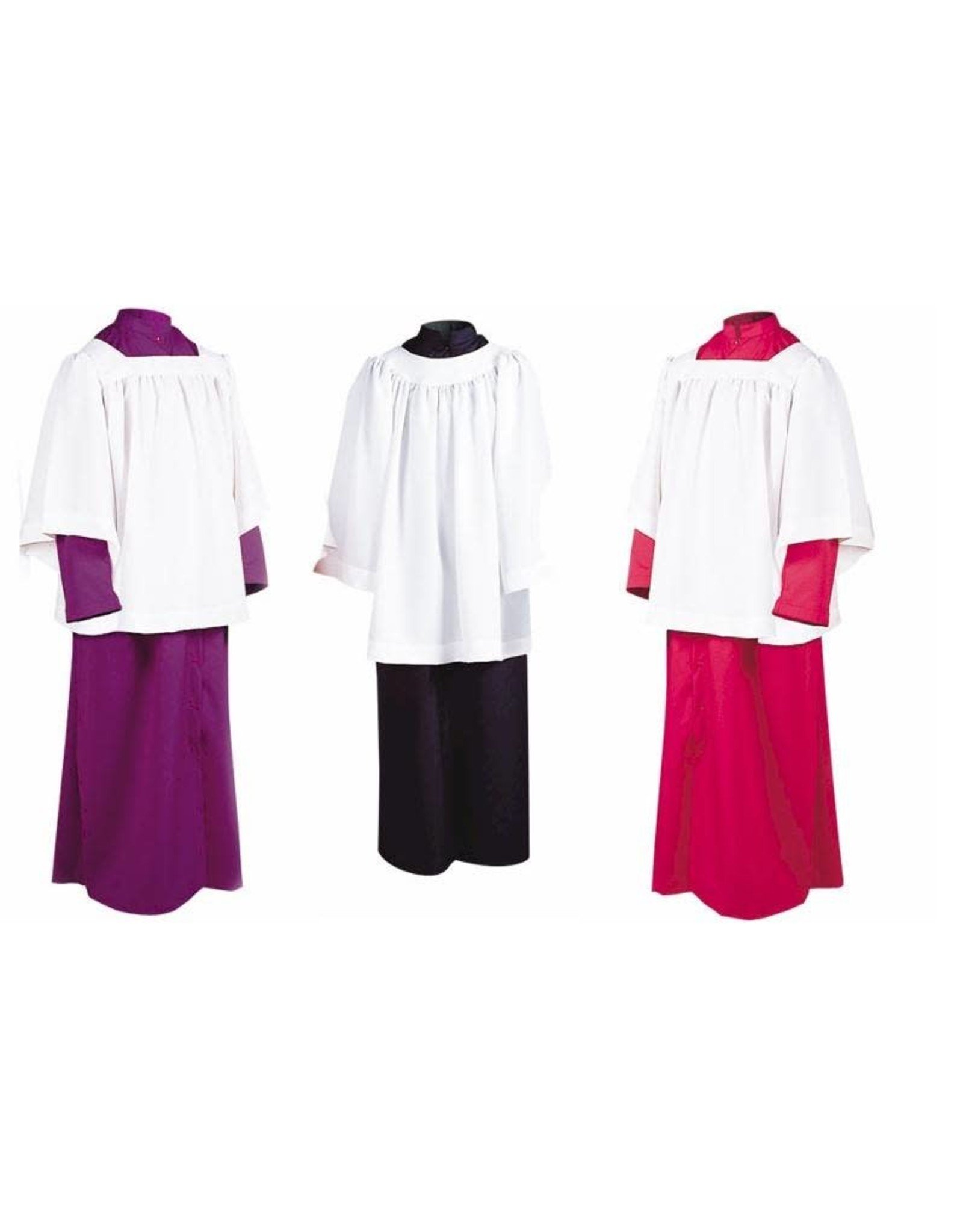 Malhame Vestment Altar Server Cassock-Available in Red, Black, Purple or White