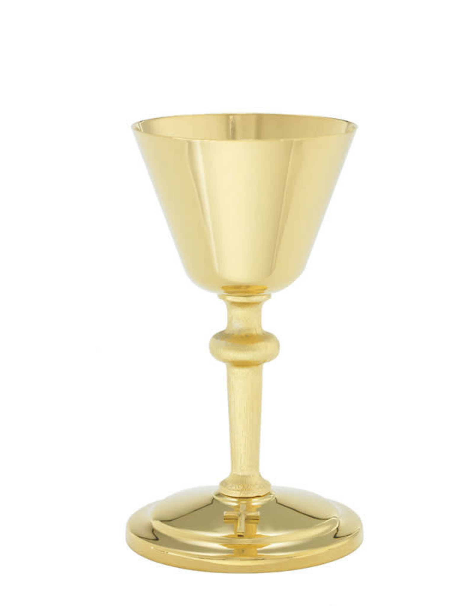 Alviti Creations Chalice Gold Plated 7-1/2" Ht, 8oz