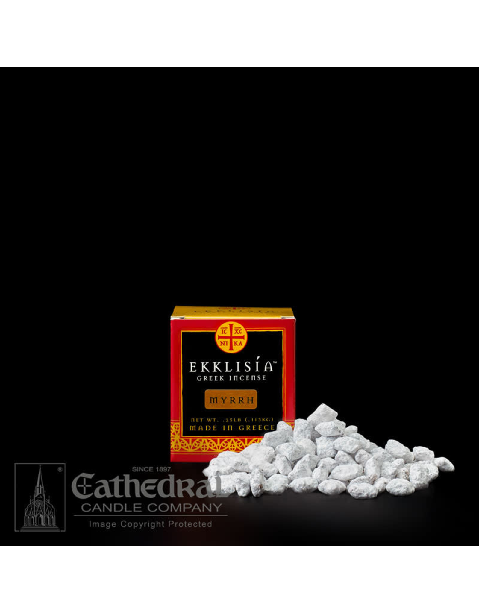 Cathedral Candle Incense - Ekklisia - Myrrh (1/4 lb)