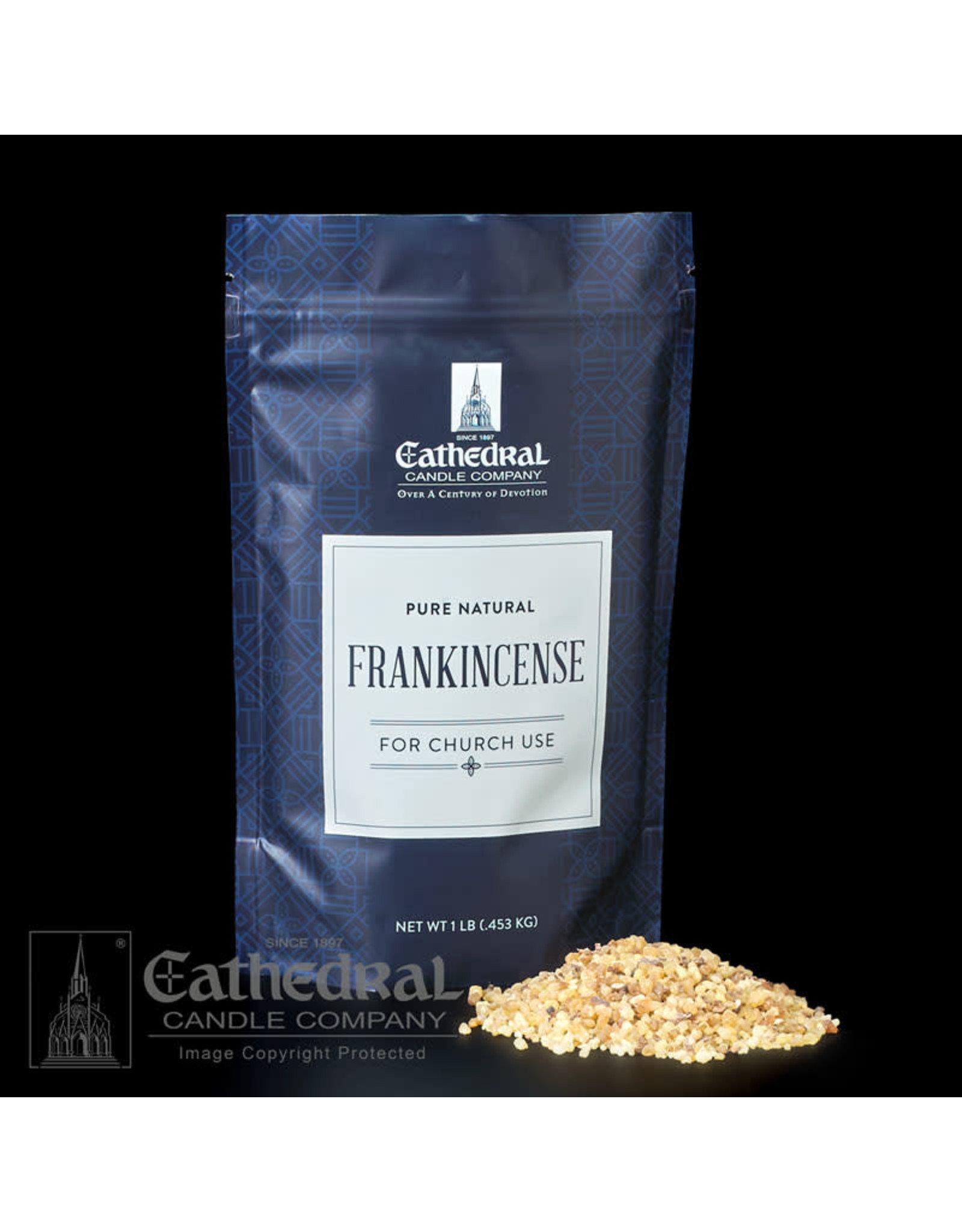 Cathedral Candle Incense - Frankincense (1 lb)