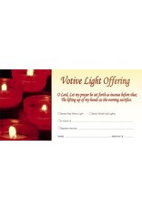 Hermitage Art Offering Envelopes - Votive Light (100)