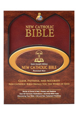Catholic Book Publishing St. Joseph New Catholic Bible (Personal Size) - Brown, Burgundy, or White