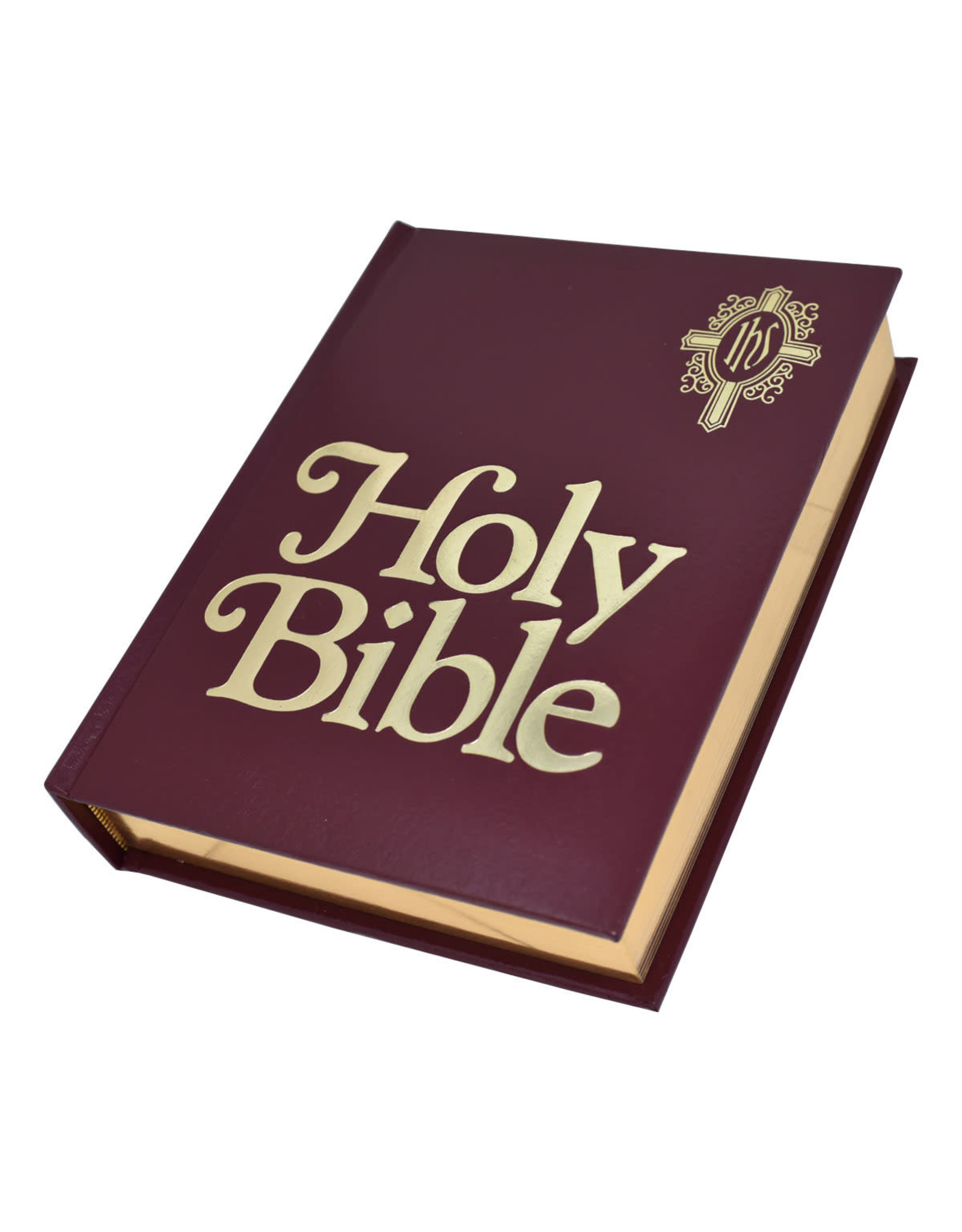 New Catholic Bible Family Edition - Black, Burgundy or White